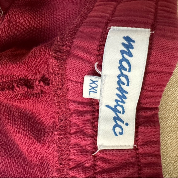 Maamgic men’s burgundy lounge/sweatpant shorts size XXL in EUC - Picture 5 of 5